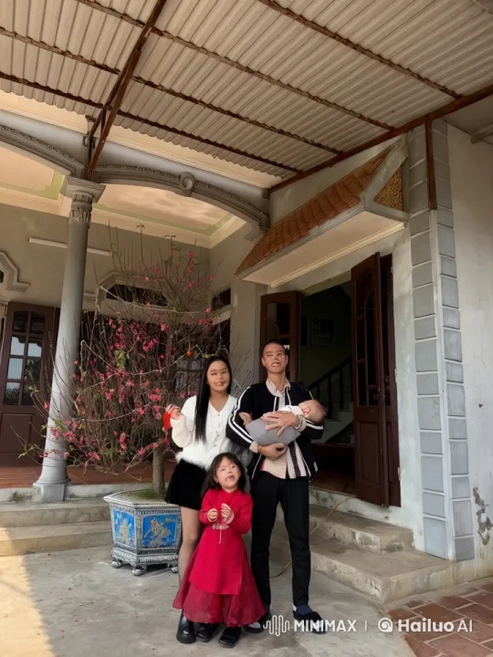 Family Performs Synchronized Kung Fu Routine – AI Generated Video | Hailuo AI
