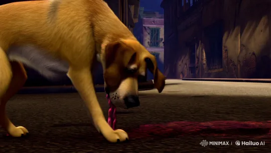 Stray Dog Vomits Amid Shrek's Menacing Standoff – AI Generated Video | Hailuo AI
