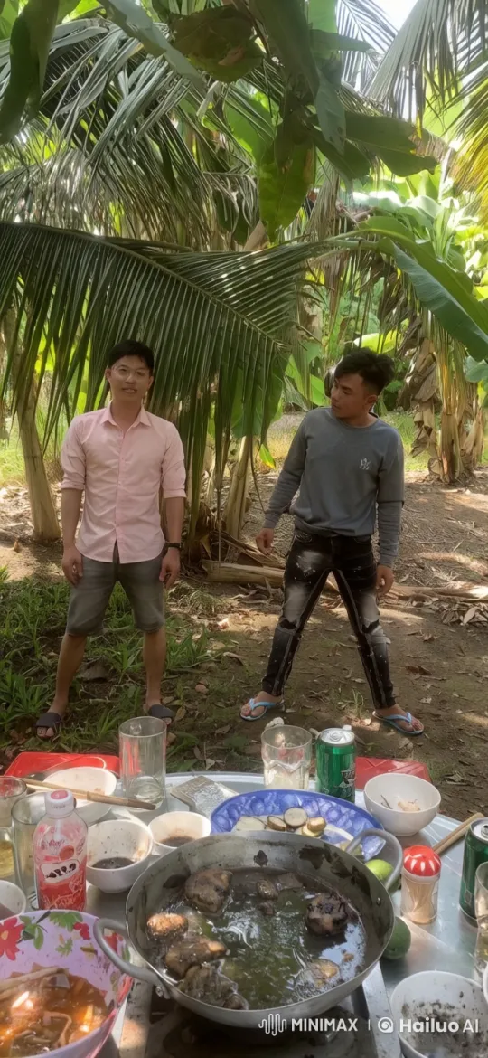 Laid-back Garden Picnic with Friends – AI Generated Video | Hailuo AI