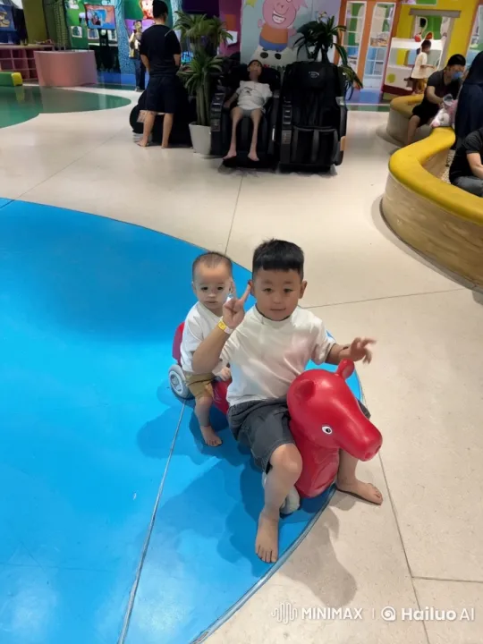 Children Play Fight on Toy Mimicking Kung Fu – AI Generated Video | Hailuo AI