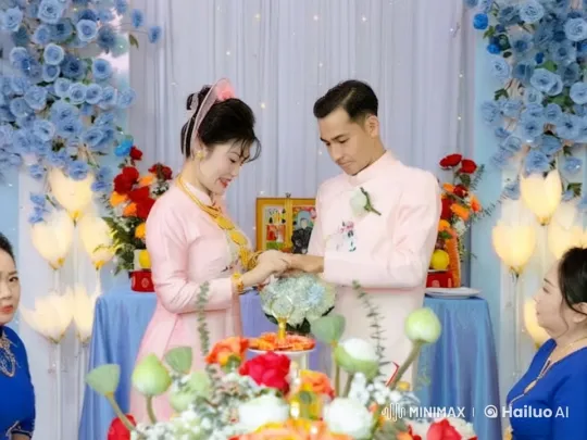 Traditional Wedding Vows Lead to Kung Fu Showdown – AI Generated Video | Hailuo AI
