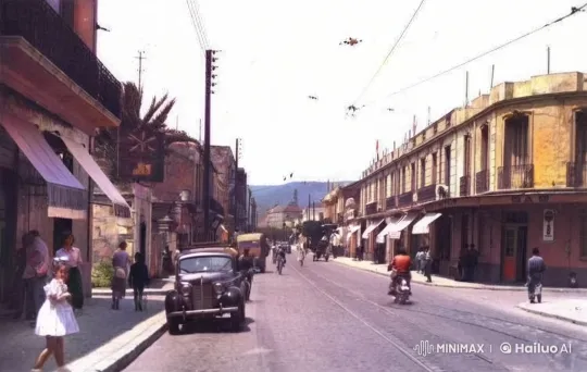 Vintage Street Life: A Day in the Mid-20th Century – AI Generated Video | Hailuo AI