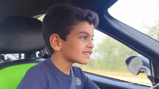 Child on Motorcycle – AI Generated Video | Hailuo AI