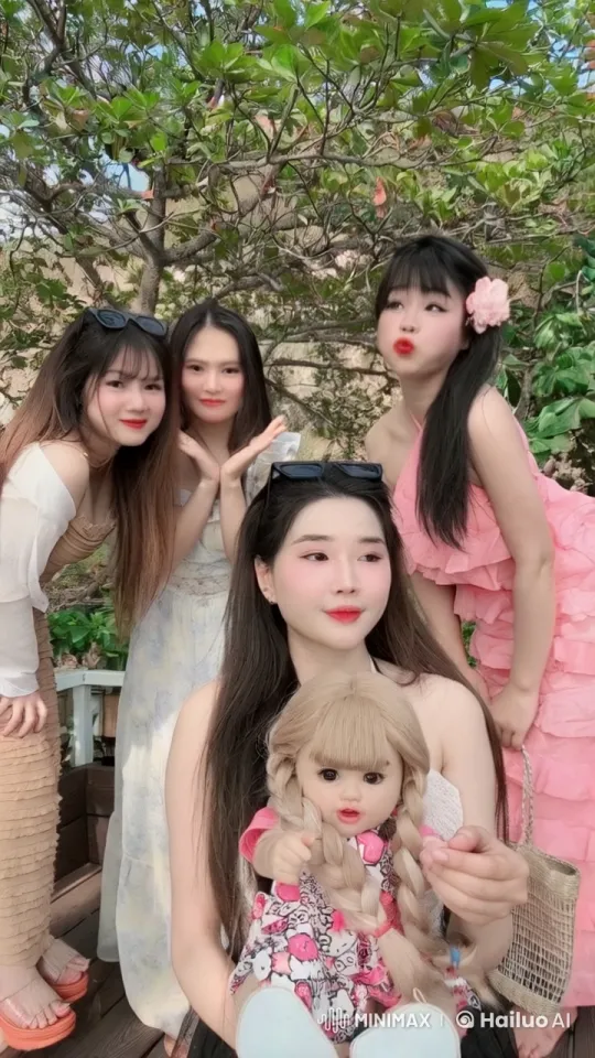 Stylish Women Display Kungfu Mastery in Park – AI Generated Video | Hailuo AI