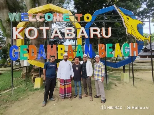 Conflict Erupts Among Men at Kotabaru Gedambaan Beach – AI Generated Video | Hailuo AI