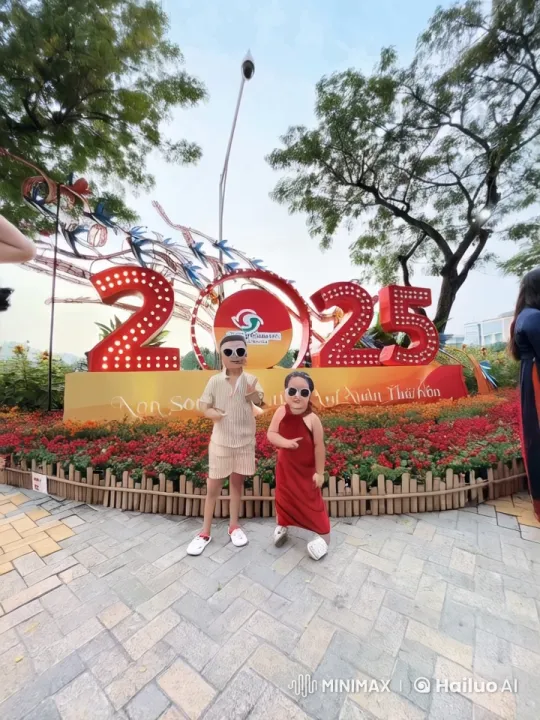 Children Display Martial Arts Talent in Colorful Park Setting – AI Generated Video | Hailuo AI