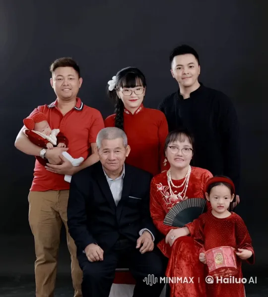 Family of Martial Artists Showcases Skills – AI Generated Video | Hailuo AI