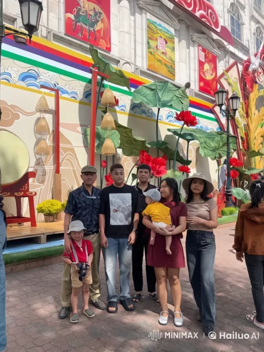 Festival Kung Fu Display with Vibrant Decorations – AI Generated Video | Hailuo AI