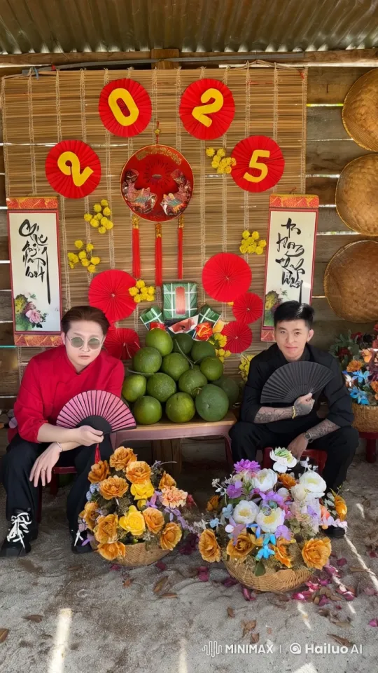 Traditional Kung Fu Duel in Festive Setting – AI Generated Video | Hailuo AI