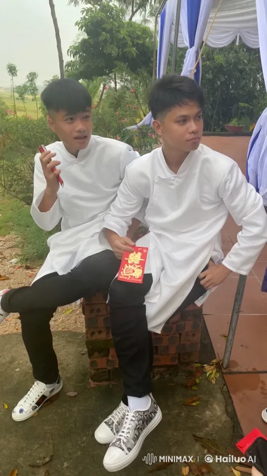 Young Men Display Kung Fu Skills in Garden Setting – AI Generated Video | Hailuo AI