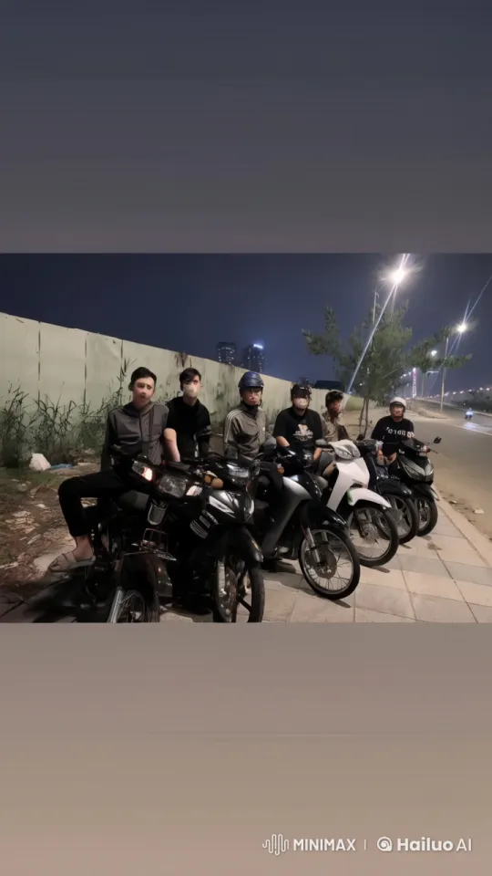 Nocturnal Street Kung Fu Fight on Dimly Lit Road – AI Generated Video | Hailuo AI