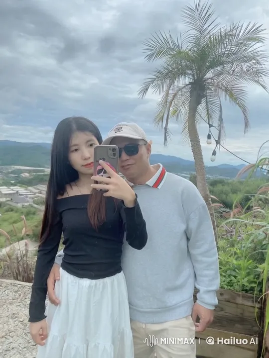 Couple Showcases Synchronized Kung Fu in Scenic Setting – AI Generated Video | Hailuo AI