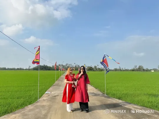 Traditional Kung Fu Display in Serene Countryside Setting – AI Generated Video | Hailuo AI
