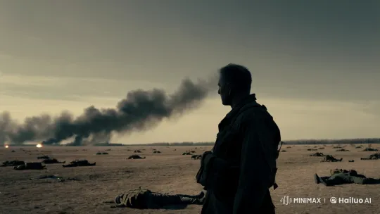 Desolate Battlefield: A Soldier's Solitude and War's Toll – AI Generated Video | Hailuo AI