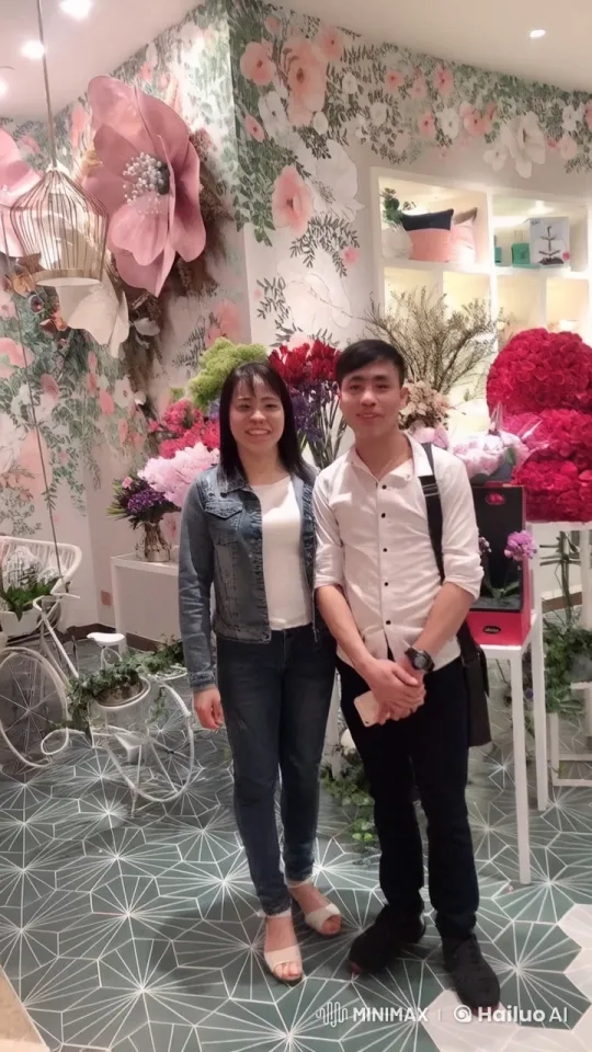Kung Fu Performance in Floral Decorated Room – AI Generated Video | Hailuo AI