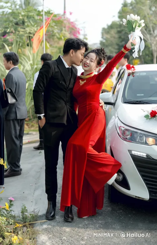 Couple Showcases Martial Arts and Acrobatics in Vibrant Display – AI Generated Video | Hailuo AI