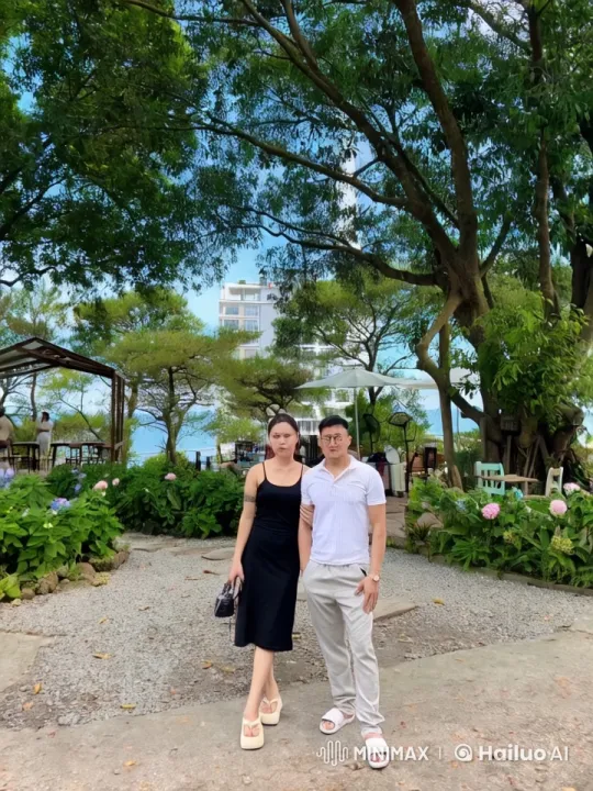Couple Showcases Kung Fu in Serene Garden Setting – AI Generated Video | Hailuo AI