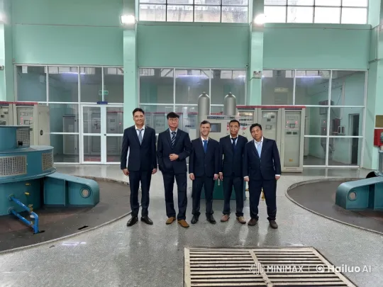 Suits-clad Men Engage in Intense Kung Fu Sparring in Industrial Control Room – AI Generated Video | Hailuo AI