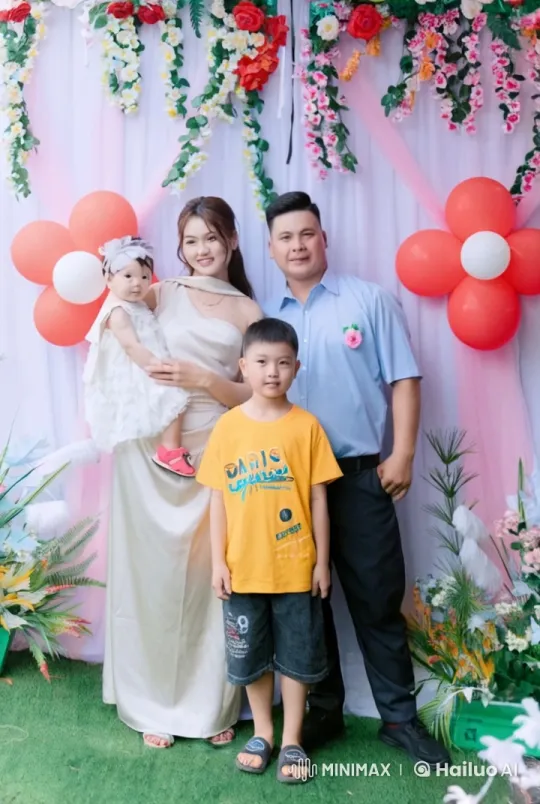 Family Demonstrates Martial Arts in Festive Setting – AI Generated Video | Hailuo AI