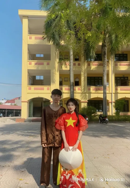 Dynamic Martial Arts Performance in Front of Yellow Building – AI Generated Video | Hailuo AI