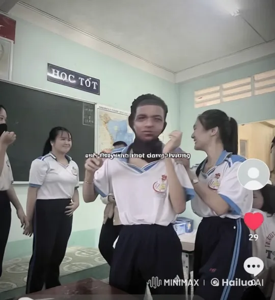 Students Practice Kungfu in Energetic Classroom Display – AI Generated Video | Hailuo AI