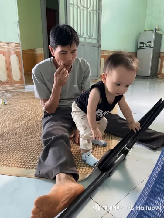 Child Practicing Kung Fu Moves in Cozy Room – AI Generated Video | Hailuo AI