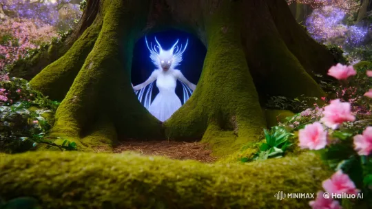 Mystical Forest Spirit Emerges in IMAX Cinematic Scene – AI Generated Video | Hailuo AI