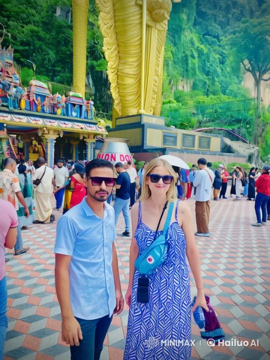 Dynamic Kung Fu Display at Famous Tourist Attraction – AI Generated Video | Hailuo AI