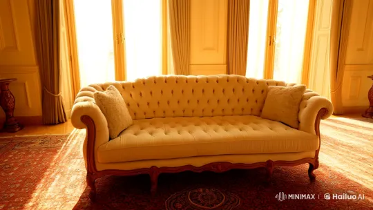 Luxury Living Room Transformation by Expert Cleaners – AI Generated Video | Hailuo AI