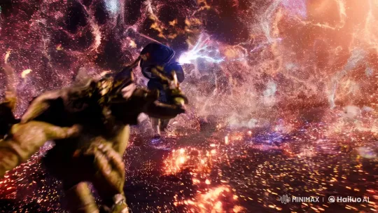 High Tyranid Battles High Necron in Cinematic Clash – AI Generated Video | Hailuo AI