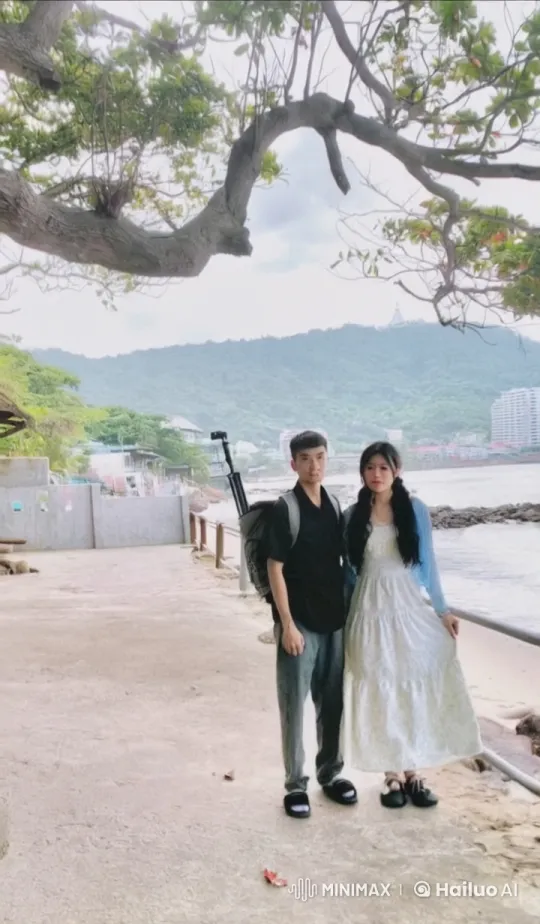 Martial Arts Display on Serene Coastal Pathway – AI Generated Video | Hailuo AI