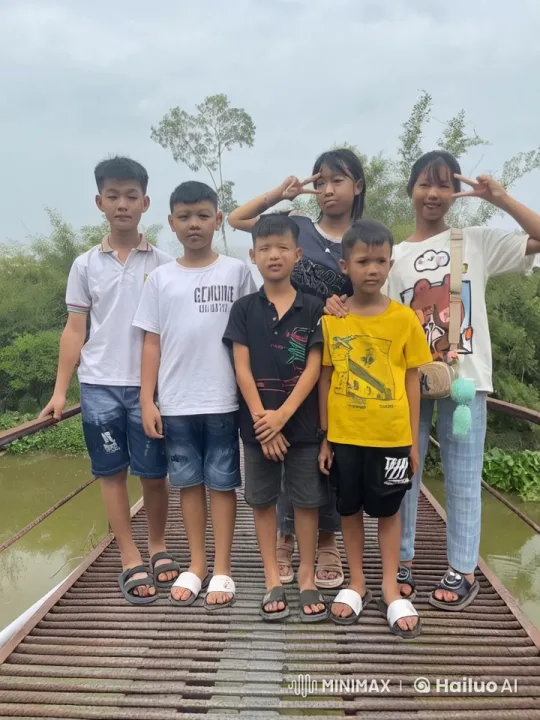 Boys Practice Martial Arts on Bridge – AI Generated Video | Hailuo AI