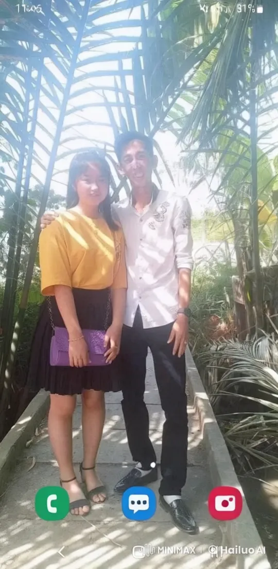 Couple Performs Graceful Martial Arts in Lush Garden – AI Generated Video | Hailuo AI