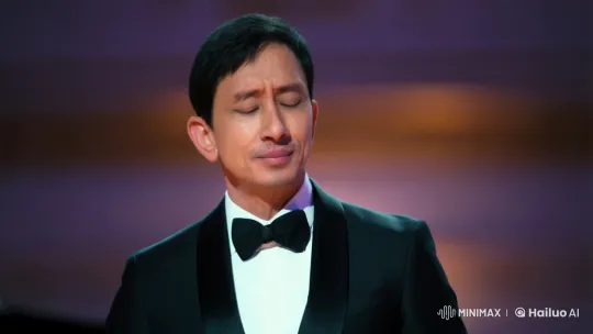 Singer on Stage: A Captivating Performance – AI Generated Video | Hailuo AI