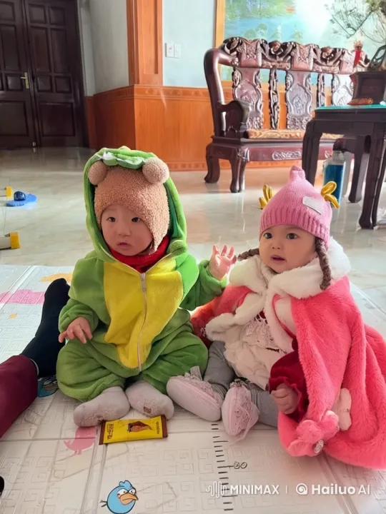 Adorable Kids in Playful Kungfu Roleplay – AI Generated Video | Hailuo AI