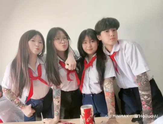 Uniformed Students Display Martial Arts Skills – AI Generated Video | Hailuo AI