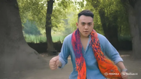 Young Kung Fu Practitioner Showcases Precision and Agility – AI Generated Video | Hailuo AI