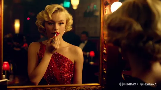 Vintage Vanity: Jazz Club Glamour in Dim Light – AI Generated Video | Hailuo AI