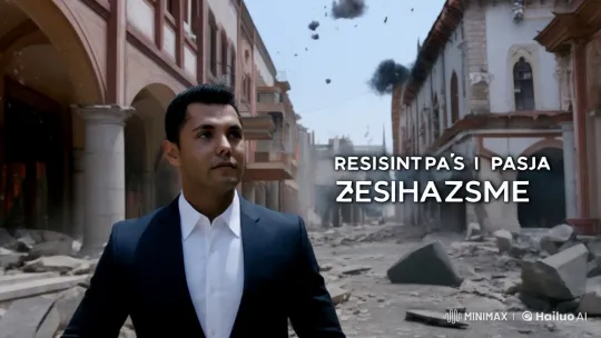 Man Navigates Chaos Amidst Bombing in Ottoman District – AI Generated Video | Hailuo AI