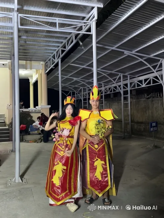 Nocturnal Martial Arts Display in Dramatic Square – AI Generated Video | Hailuo AI