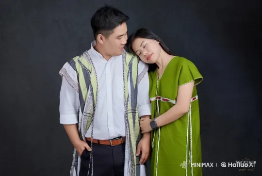 Traditional Attire Kung Fu Duo's Dynamic Display – AI Generated Video | Hailuo AI