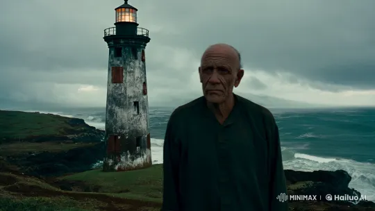 Lighthouse Keeper's Journey Through Time and Waves – AI Generated Video | Hailuo AI