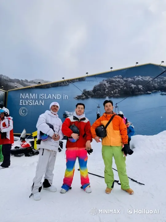 Kung Fu Masters Showcase Skills in Snowy Elysian Landscape – AI Generated Video | Hailuo AI