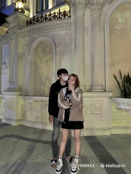 Dynamic Kungfu Fight in Architectural Setting – AI Generated Video | Hailuo AI
