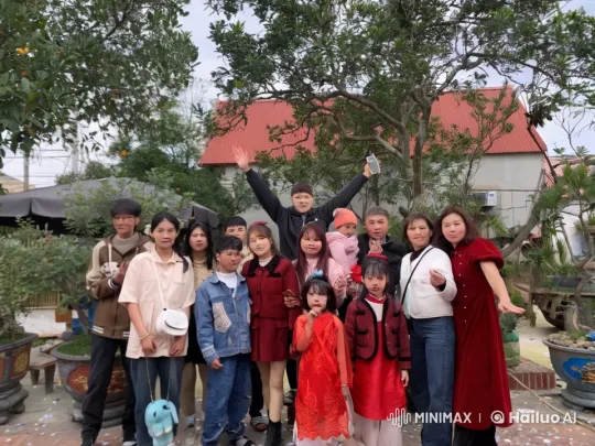 Festive Group Displays Impressive Kung Fu Skills – AI Generated Video | Hailuo AI