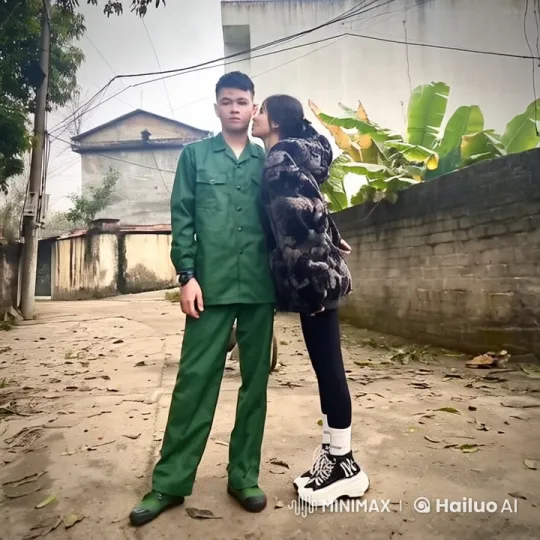 Live2D Animation: Couple Practicing Kung Fu – AI Generated Video | Hailuo AI