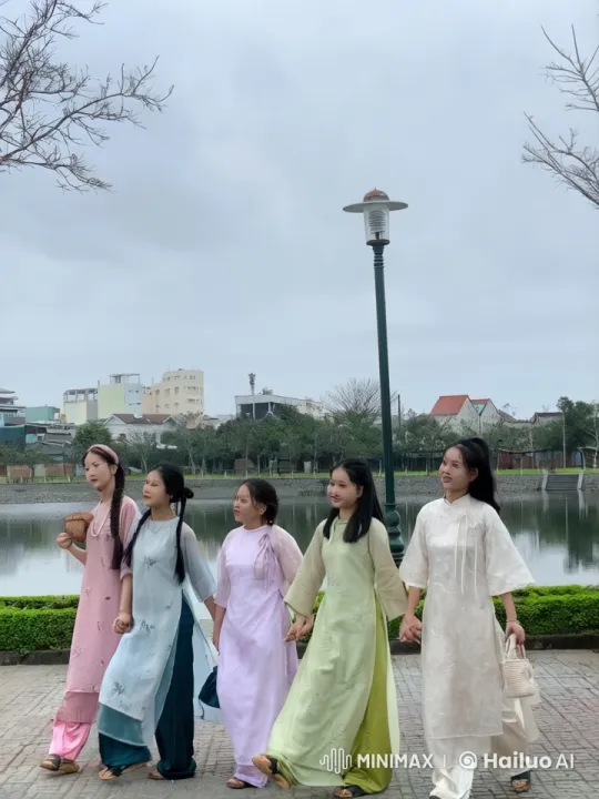 Traditional Dresses Meet Kungfu Mastery by Serene Lake – AI Generated Video | Hailuo AI