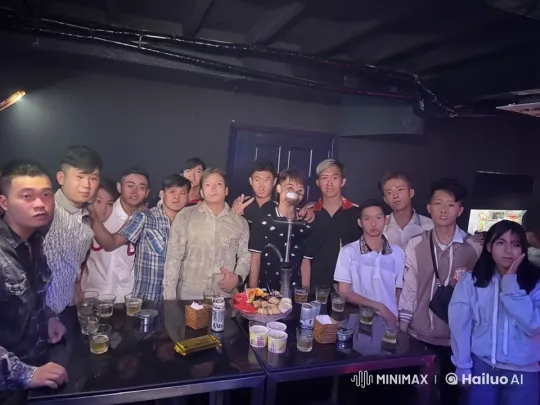 Young Men Transform Club into Martial Arts Arena – AI Generated Video | Hailuo AI