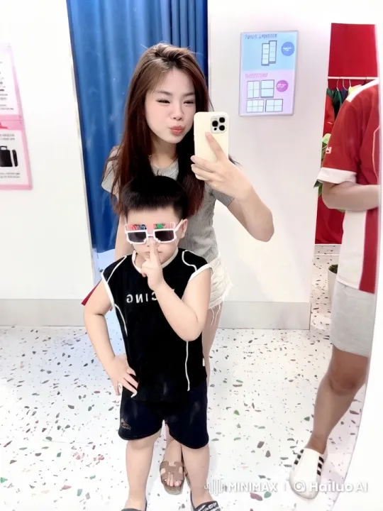 Woman Encourages Boy Practicing Kung Fu in Bright Room – AI Generated Video | Hailuo AI