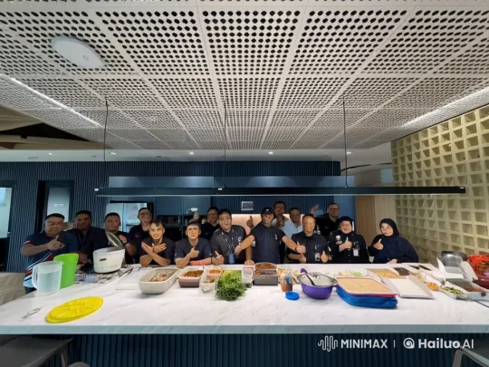 Kungfu Showdown in a Modern Kitchen Setting – AI Generated Video | Hailuo AI